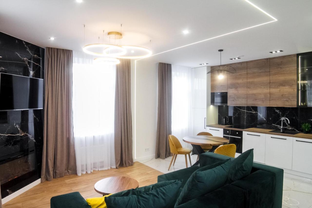 Vip Центр Львова Джакузі Камін Площа Ринок Exterior photo